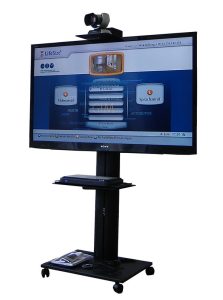 lifesize sony standfuss Alu Bildschirmstandfuss